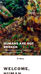 Mobile Screenshot of humansarenotbroken.com